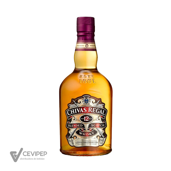 Whisky Chivas Regal – 12 Años Distribuidora Cevipep